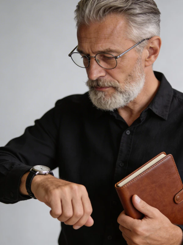 Man Checking Watch