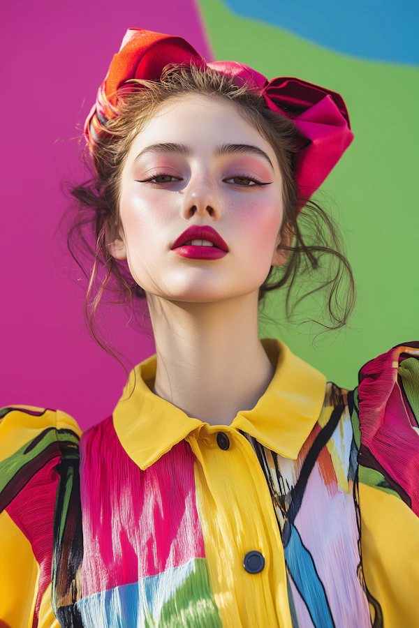 Bold Artistic Portrait