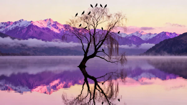 Tranquil Mountain Scene