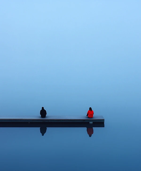 Tranquil Dock Scene