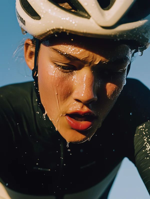 Cyclist's Determination