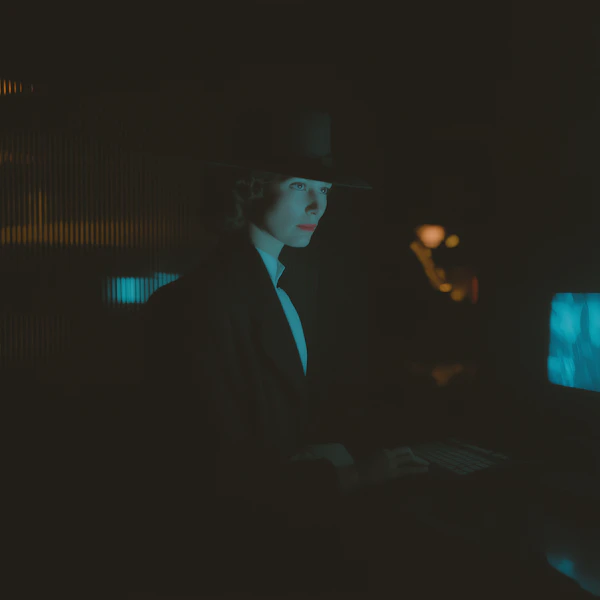 Cinematic Blue Glow