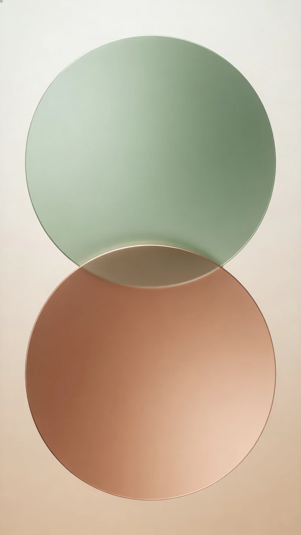 Abstract Overlapping Circles