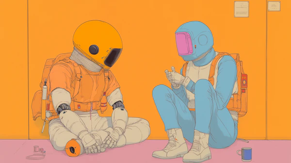Astronauts in Conversation
