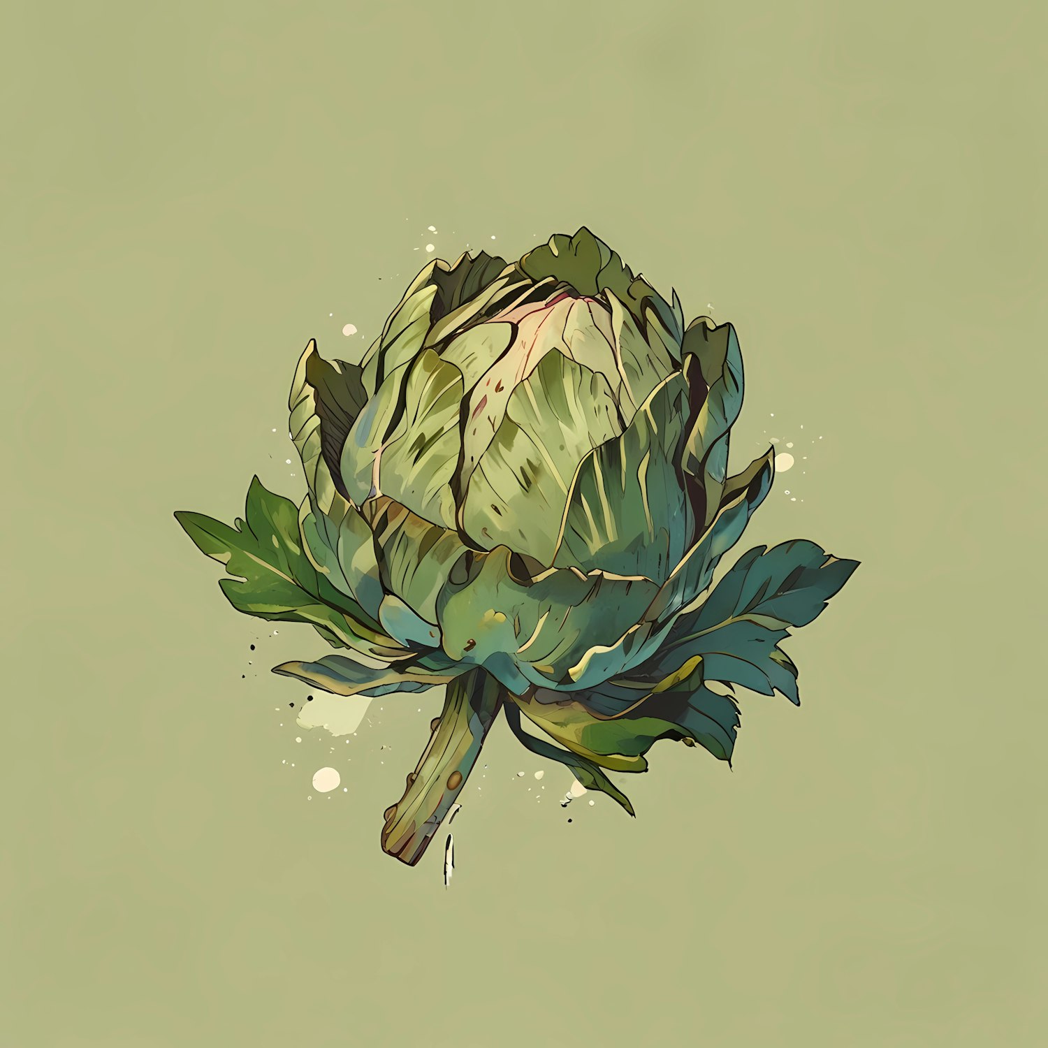 Artichoke Illustration