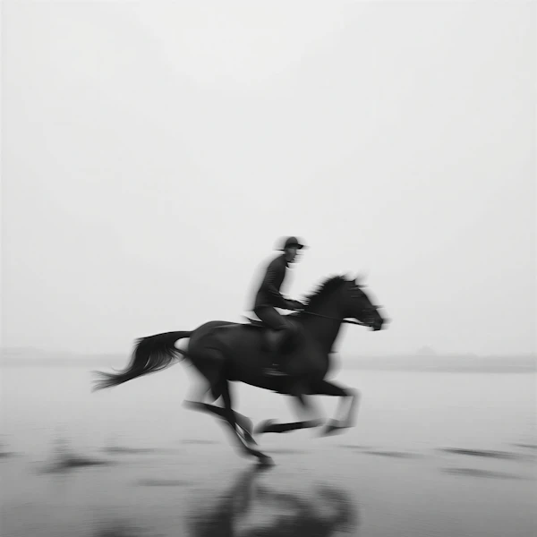 Galloping Rider Scene