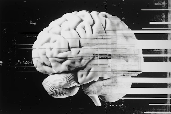 Abstract Brain Artwork