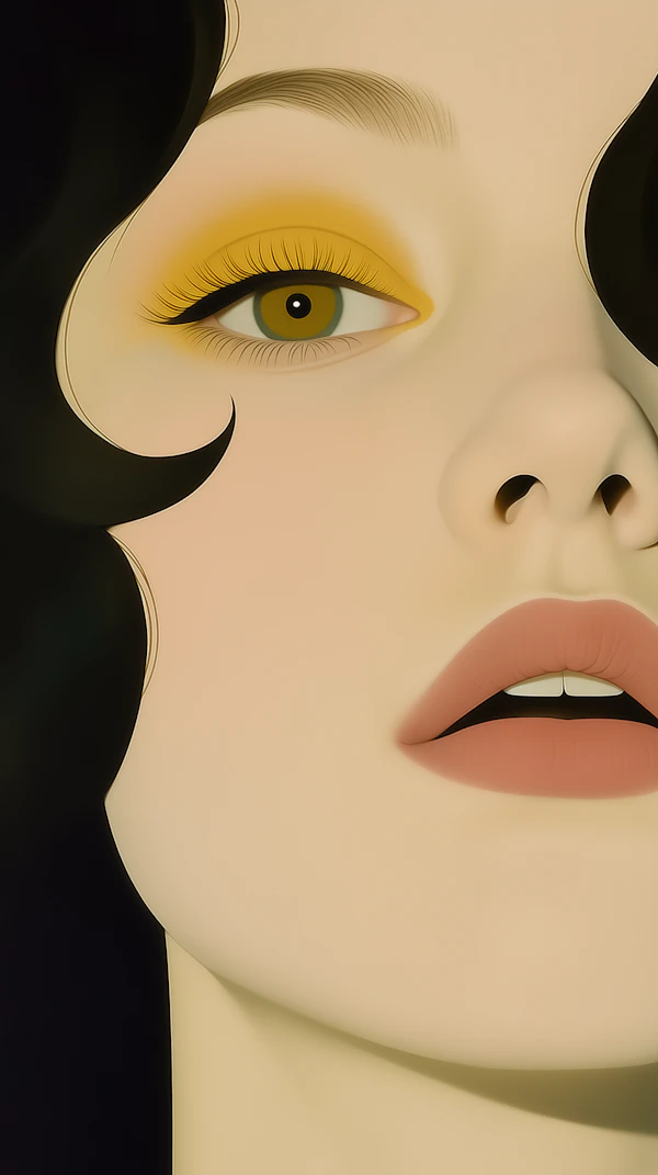 Stylized Woman Portrait