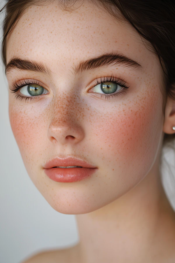 Freckled Portrait