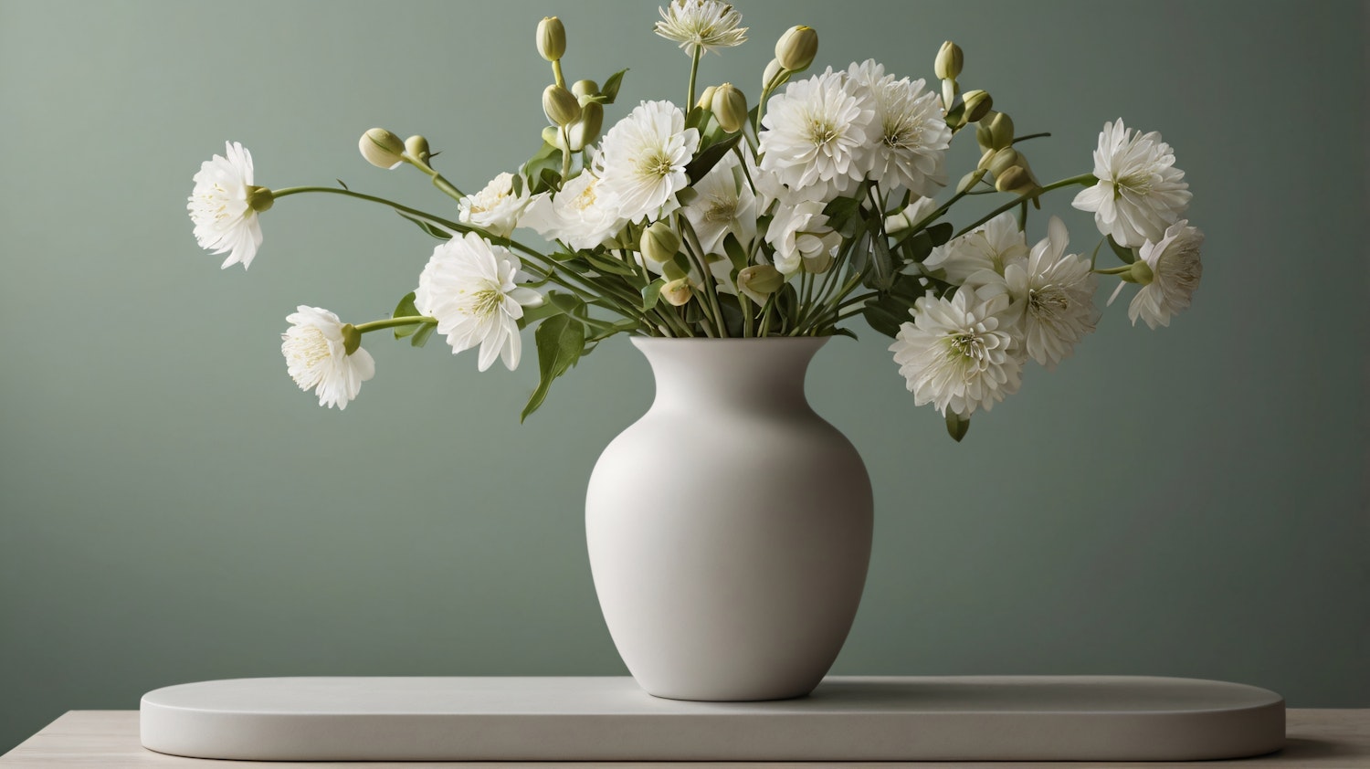 Elegant White Flower Arrangement