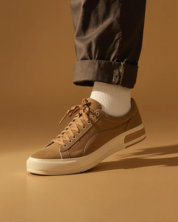 Stylish Tan Sneaker