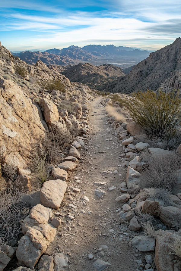 Rugged Mountain Path