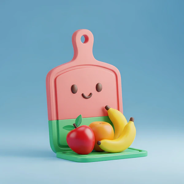 Smiling Cutting Board