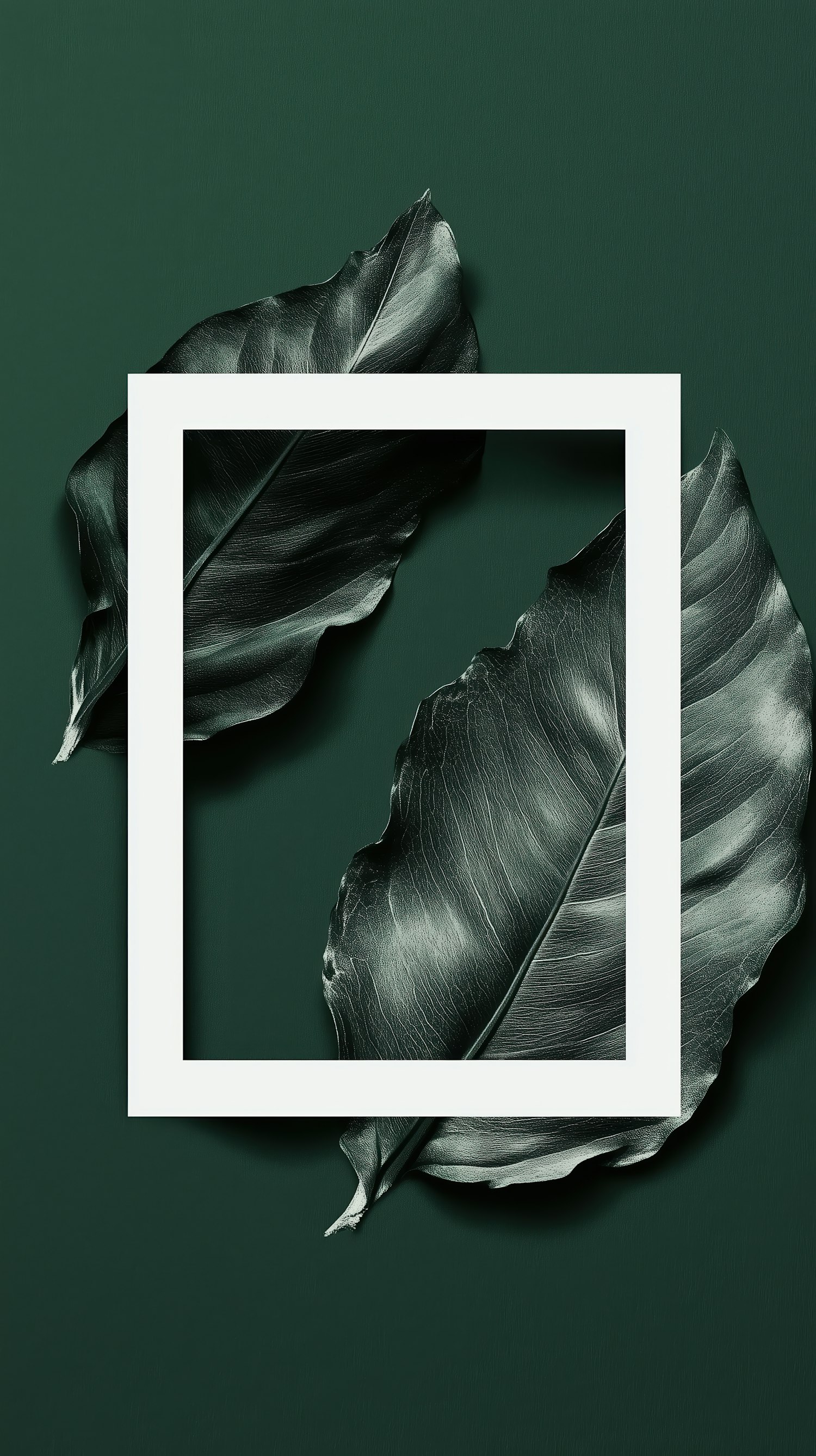 Monochromatic Leaves with Geometric Frame