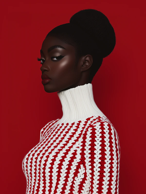 Striking Portrait of a Woman