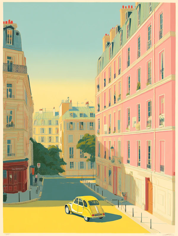 Parisian Street Scene