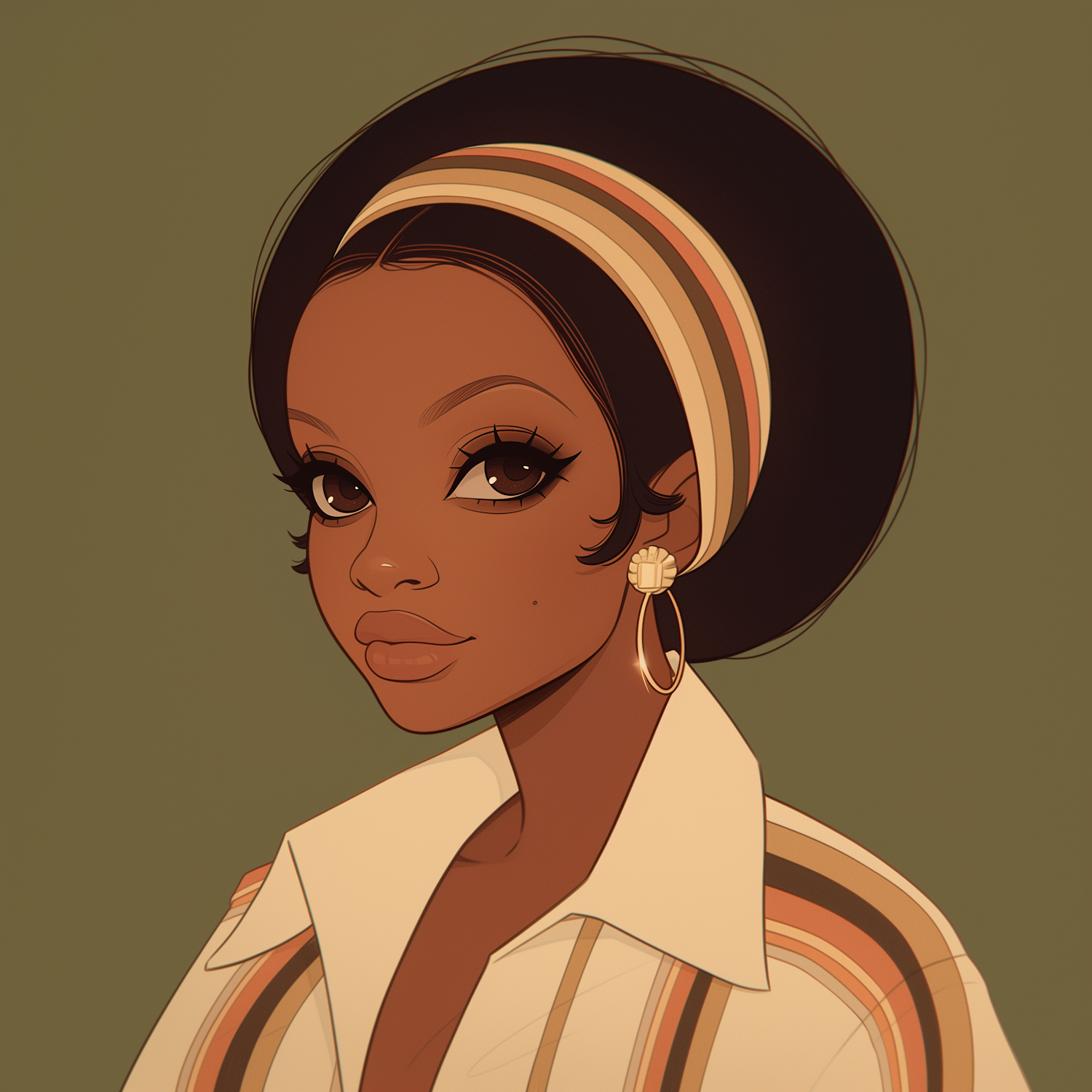 Stylized Woman Illustration