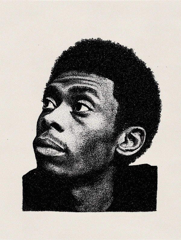 Stipple Portrait Art
