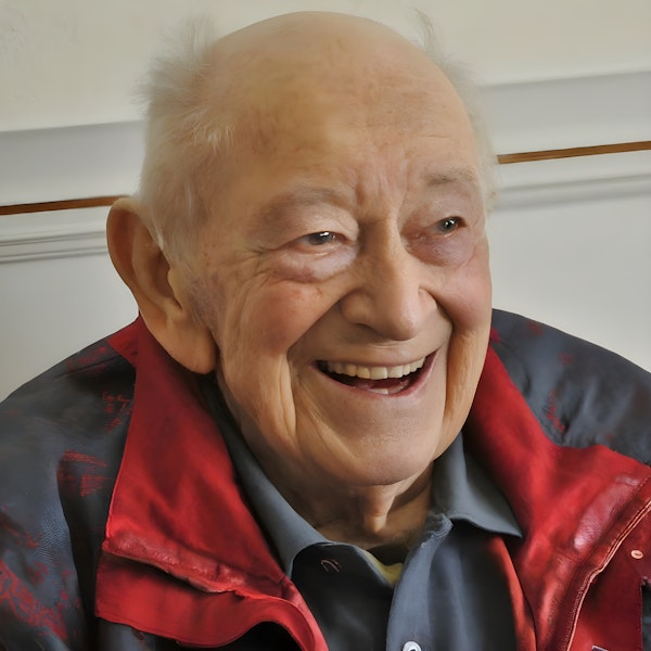 Joyful Elderly Man Portrait