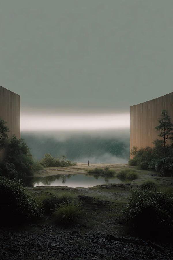 Serene Landscape Scene