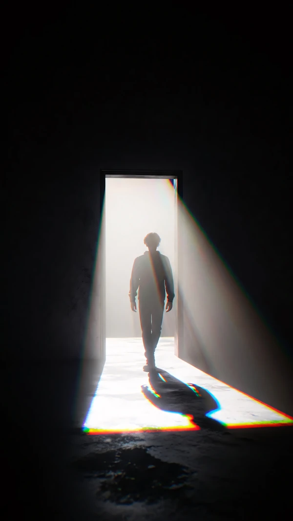 Silhouette in Doorway