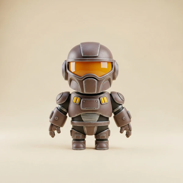 Futuristic Toy Soldier