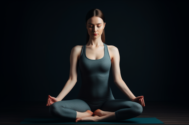 Serene Lotus Pose Meditation