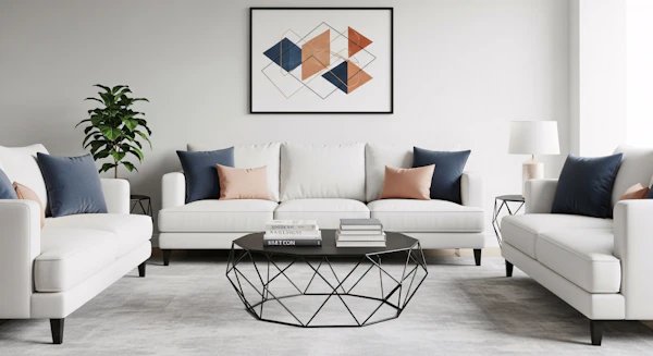 Modern Minimalist Living Room