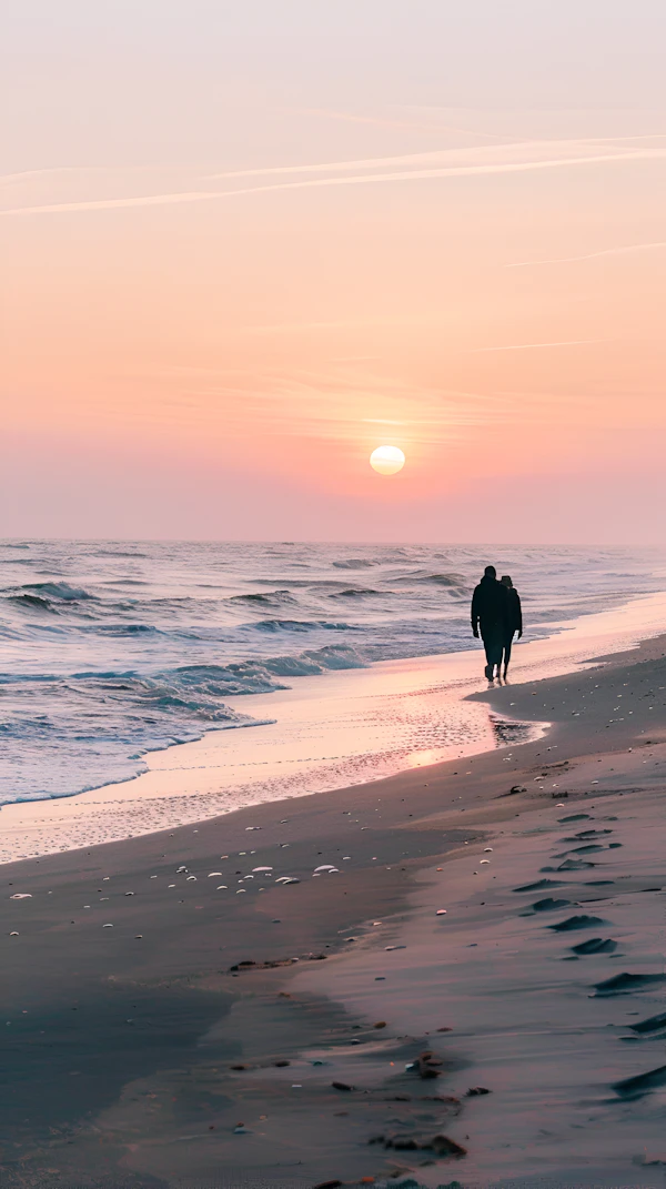 Serene Beach Sunset