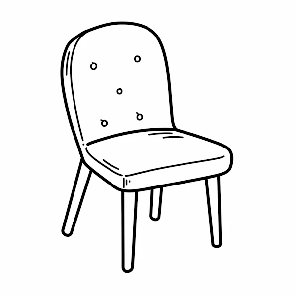Minimalist Chair Sketch