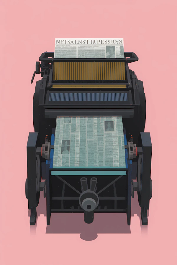 Vintage Printing Press