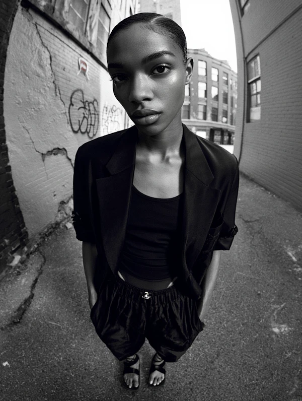 Urban Alleyway Portrait