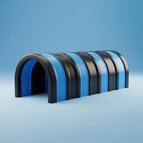 Abstract Arch Tunnel