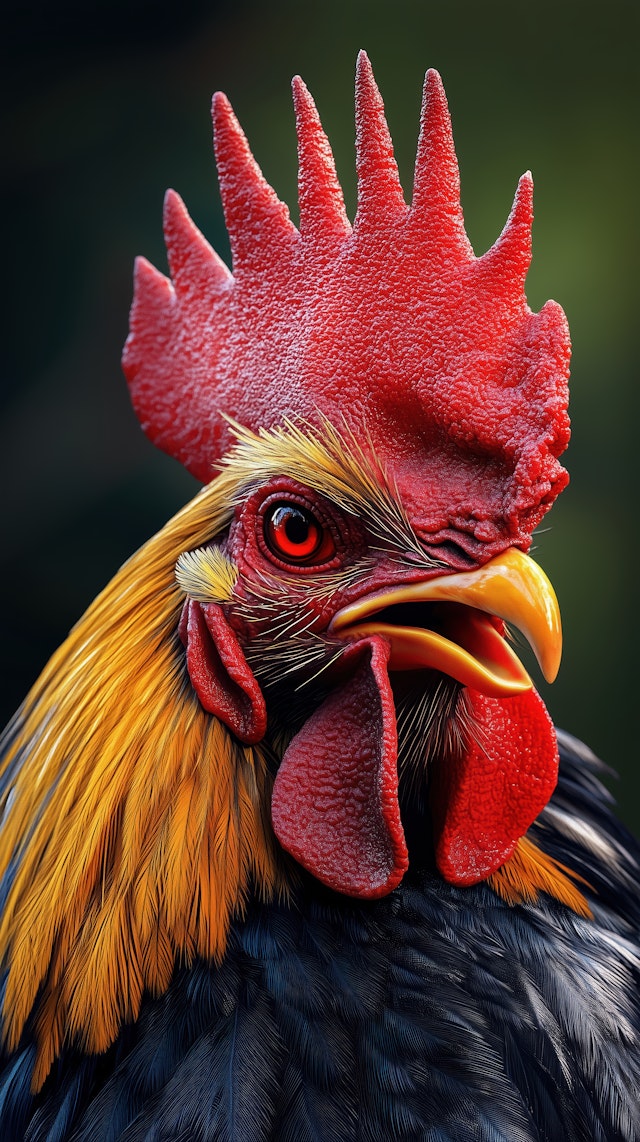 Close-up of a Rooster