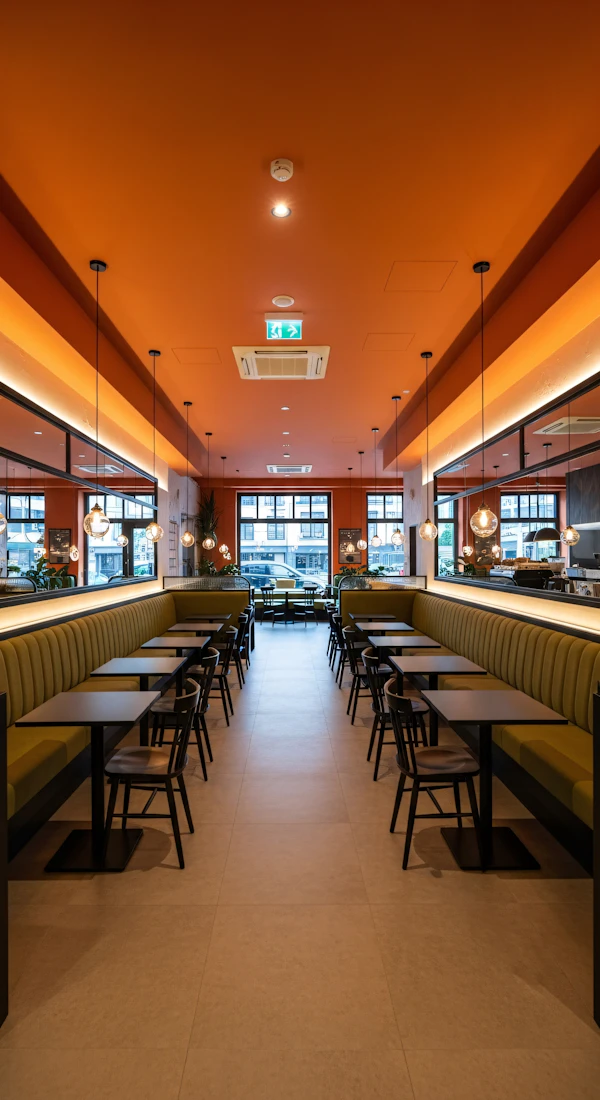 Modern Café Interior