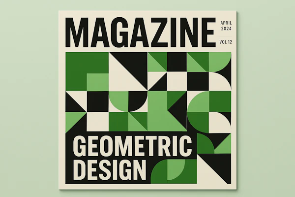 Modern Magazine Cover