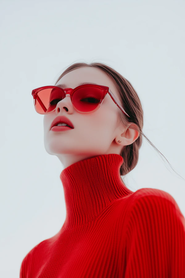 Stylish Red Monochrome