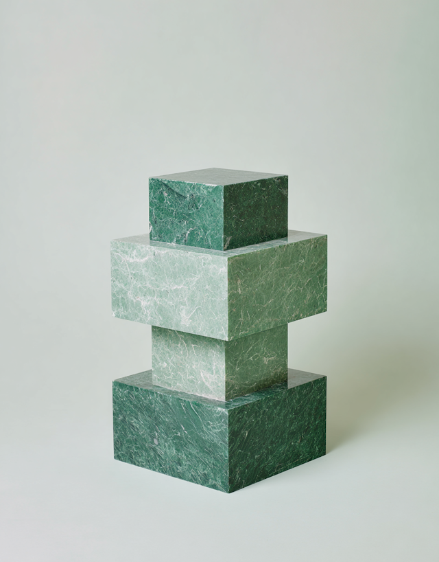Stacked Marble Blocks