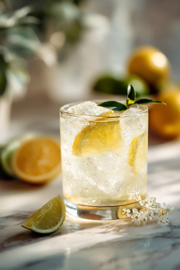 Sparkling Lemon Water
