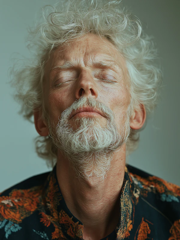 Serene Portrait of an Older Man