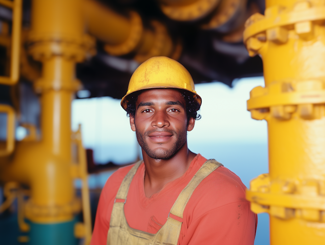 Industrial Worker Portrait