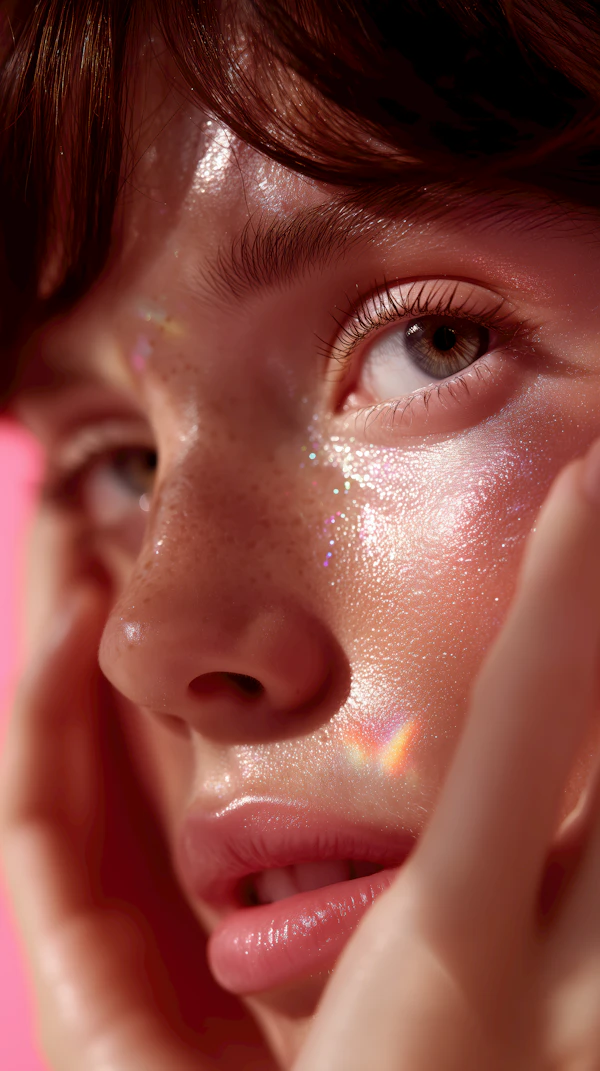 Freckled Radiant Portrait