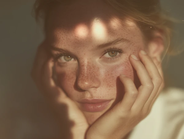 Freckled Portrait