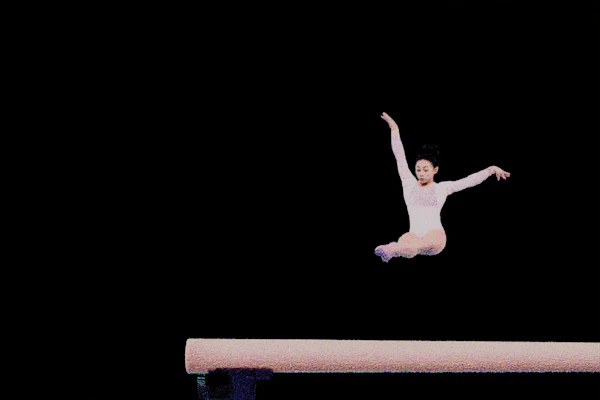 Gymnast's Aerial Split