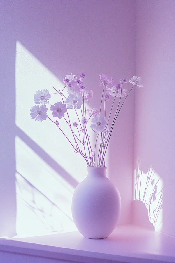 Minimalist Vase Scene