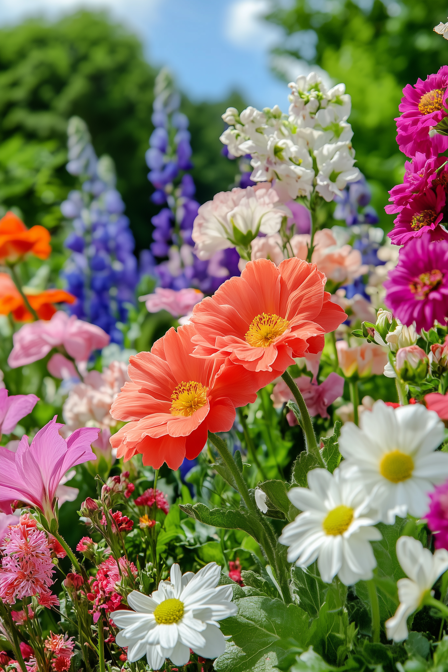 Vibrant Garden Scene