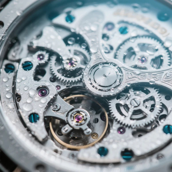 Mechanical Watch Close-Up
