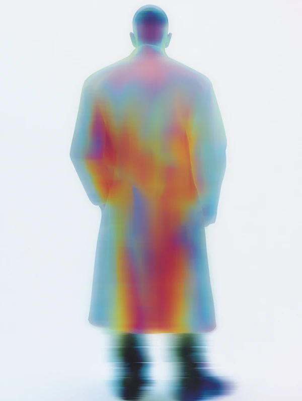 Gradient Silhouette Art