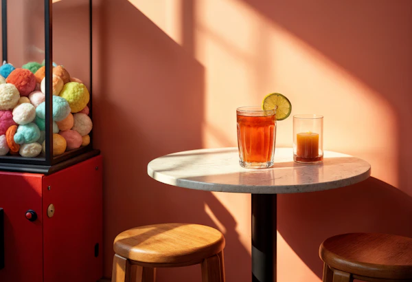 Cozy Café Scene