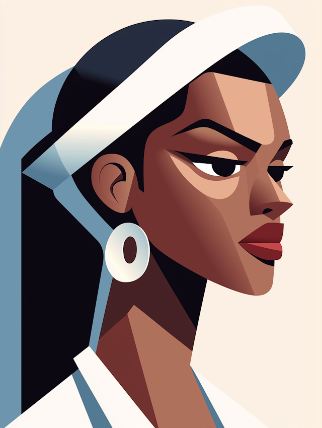 Stylized Woman Illustration